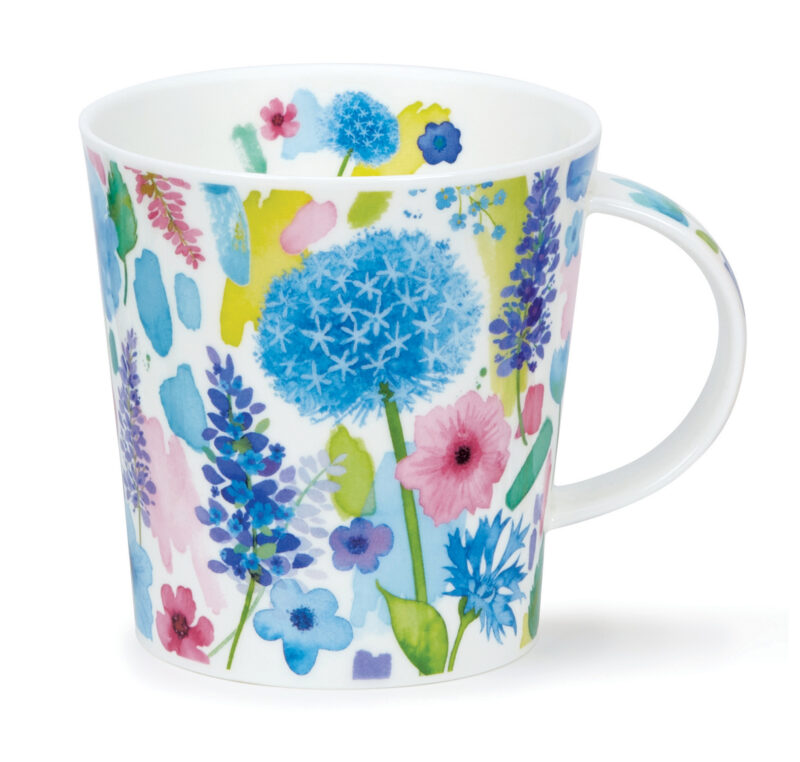Mug Dunoon Cairngorm Floral Burst Blue 0.48 l