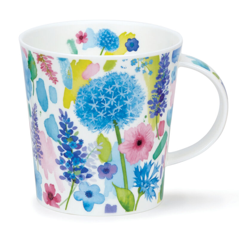 Mug Dunoon Cairngorm Floral Burst Blue 0.48 l