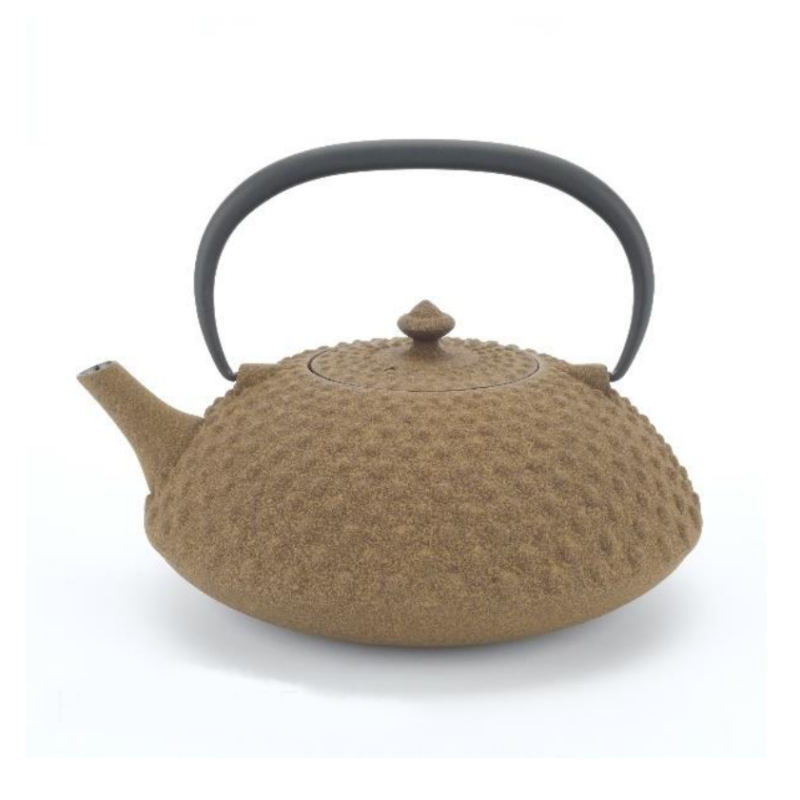 Théière Japonaise Wazuqu Hira-Arare Beige