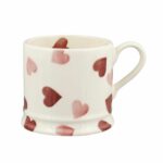Pink Hearts Small Mug 1