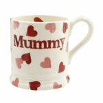 Pink Hearts Mummy Mug 1