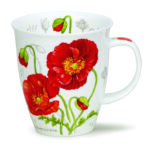 mug dunoon botanical poppy